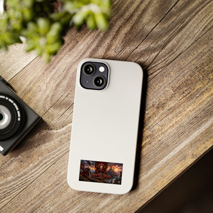 Slim Phone Case — Red Dead Scenic Logo Design