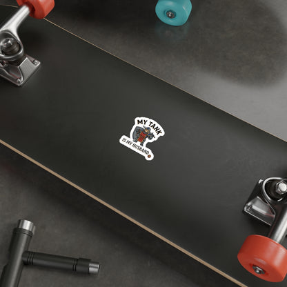 My Tank Is My Husband — Die-Cut Gaming Tank Sticker