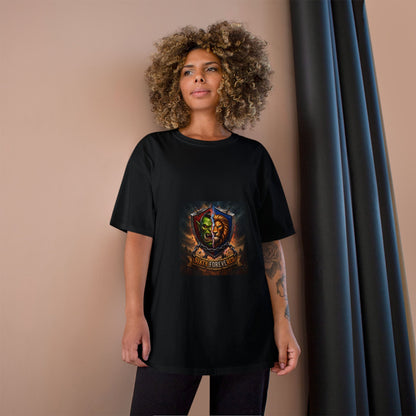 Champion T-Shirt - "Victory Forever" Fantasy Shield Gamer Tee