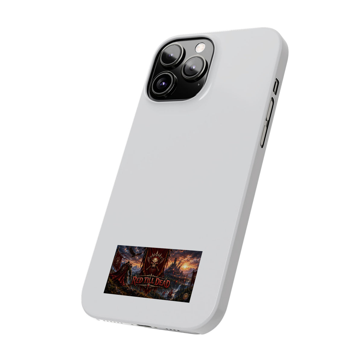 Slim Phone Case — Red Dead Scenic Logo Design