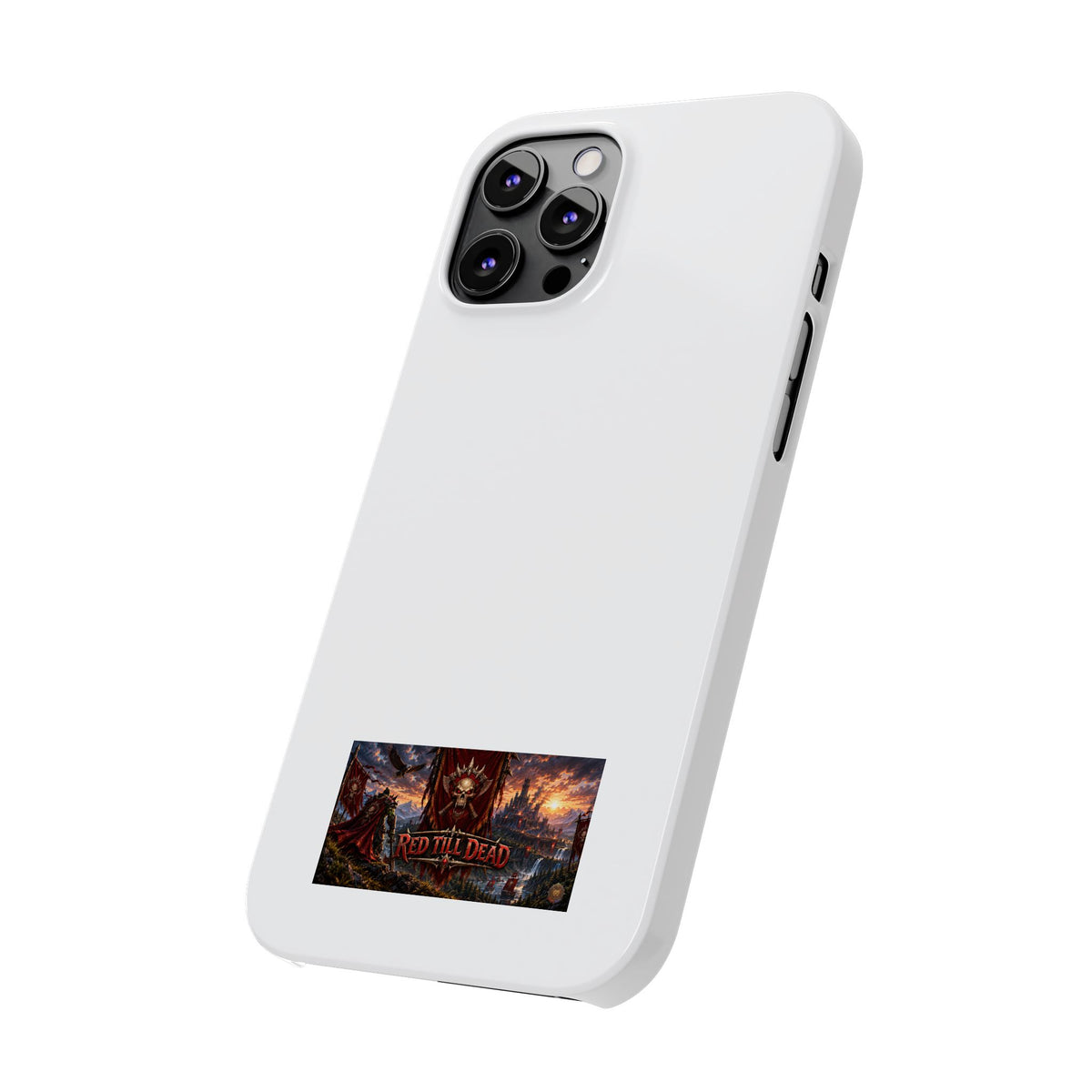 Slim Phone Case — Red Dead Scenic Logo Design