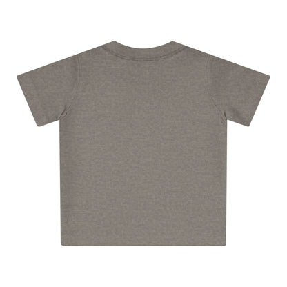 Baby T-Shirt — "LFG: Looking For Groceries" Cute Superhero Grocery Cart Tee