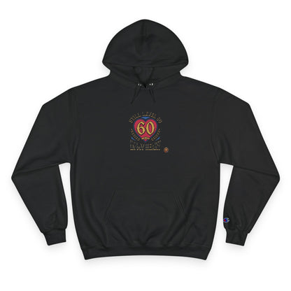 60th Birthday Hoodie - "Still 60 In My Heart" Champion-Style Pullover