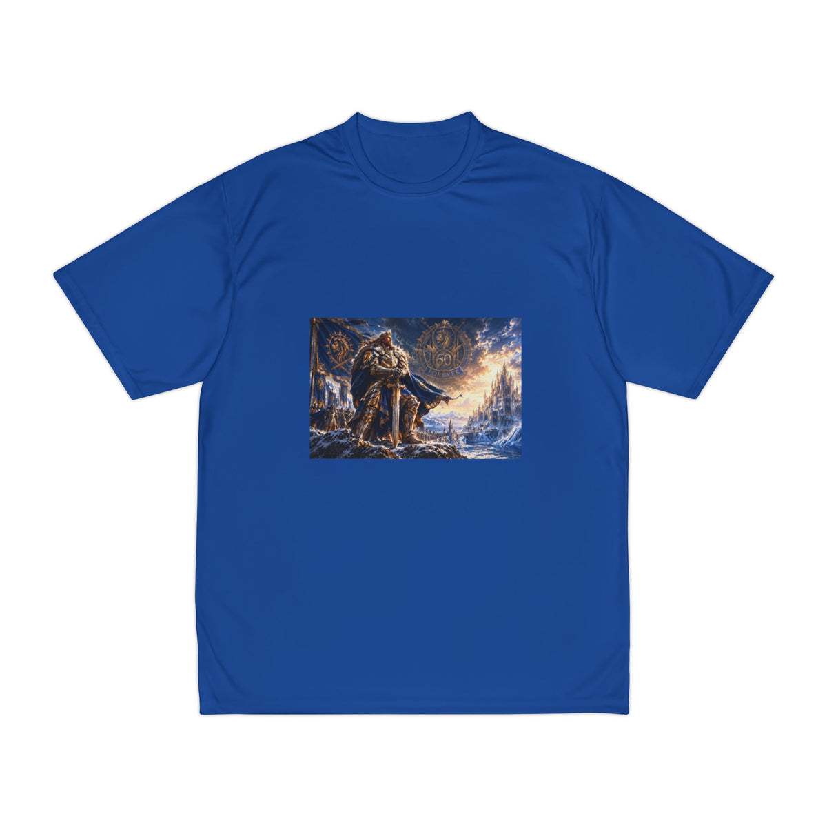 Viking Warrior Battle Scene Performance Tee