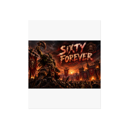 Sixty Forever War-Art Poster — Dark Fantasy Fine Art Print