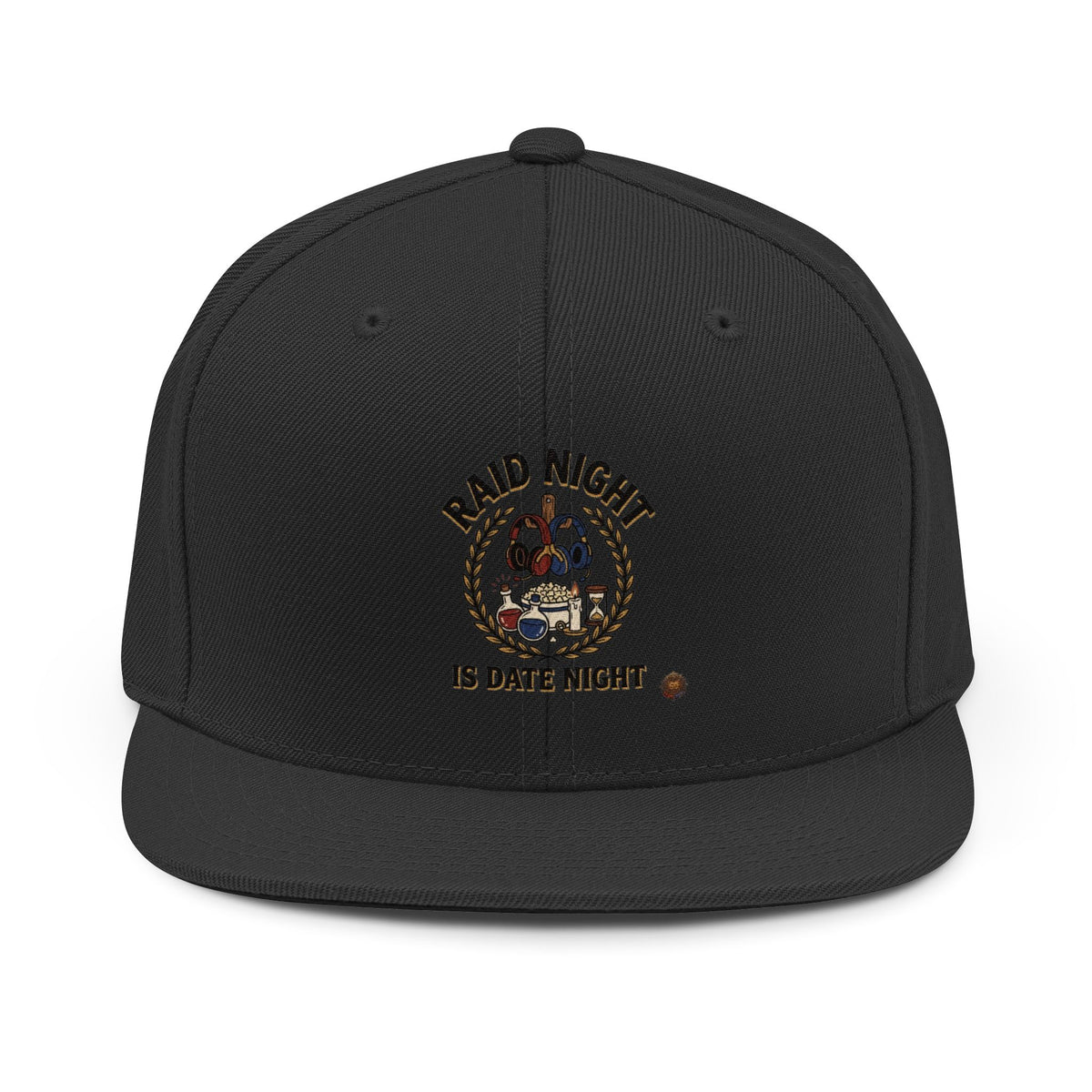 Raid Night Is Date Night Snapback Hat