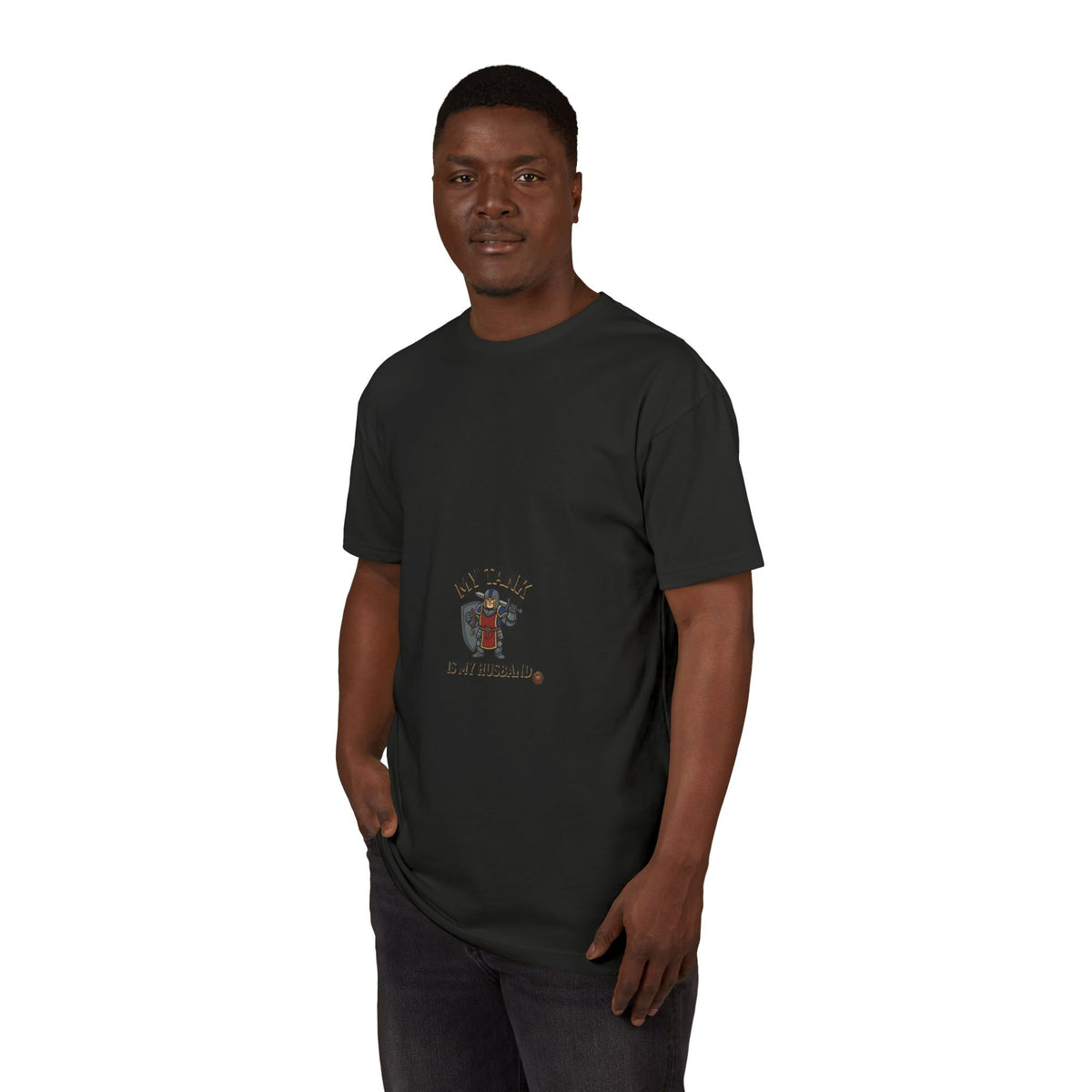 T-Shirt — "My Tank Is My Husband" Cute Military Tank Graphic Tee