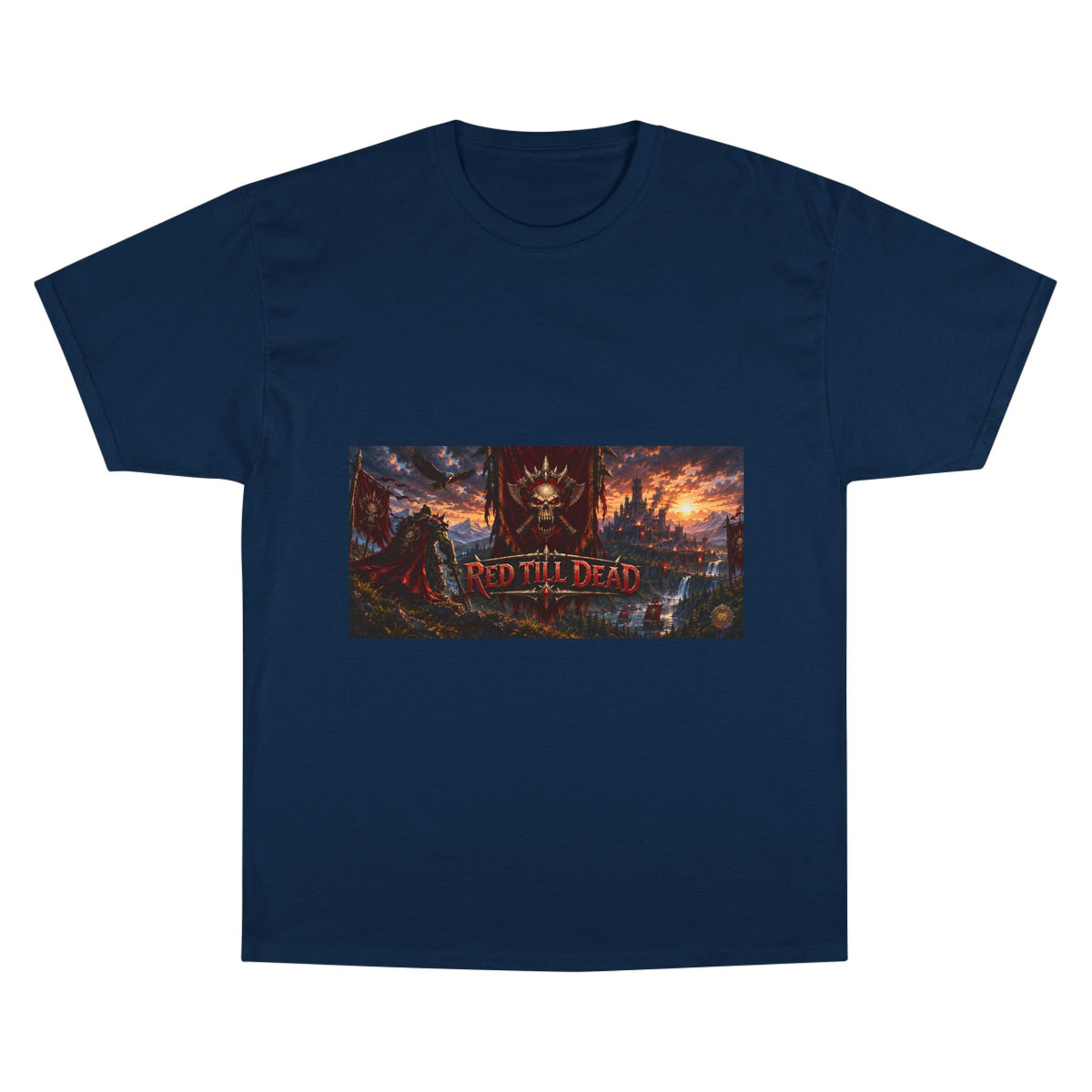 Red Till Dead Graphic T-Shirt
