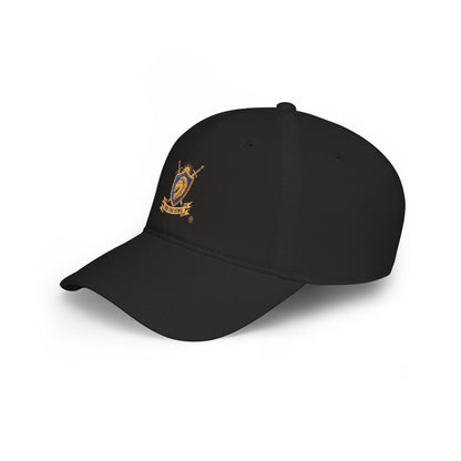 Lion Crest Cap — "For The King" Low Profile Baseball Hat
