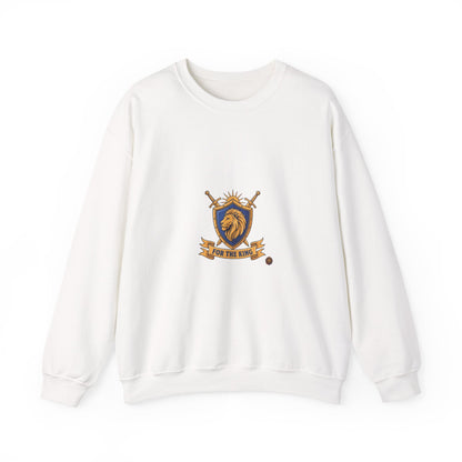 Lion Crest Crewneck Sweatshirt — Be the King Graphic