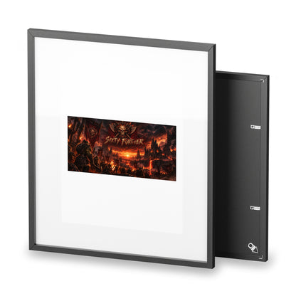 Framed Poster — Dark Fantasy 'Sinner' Matte Art Print