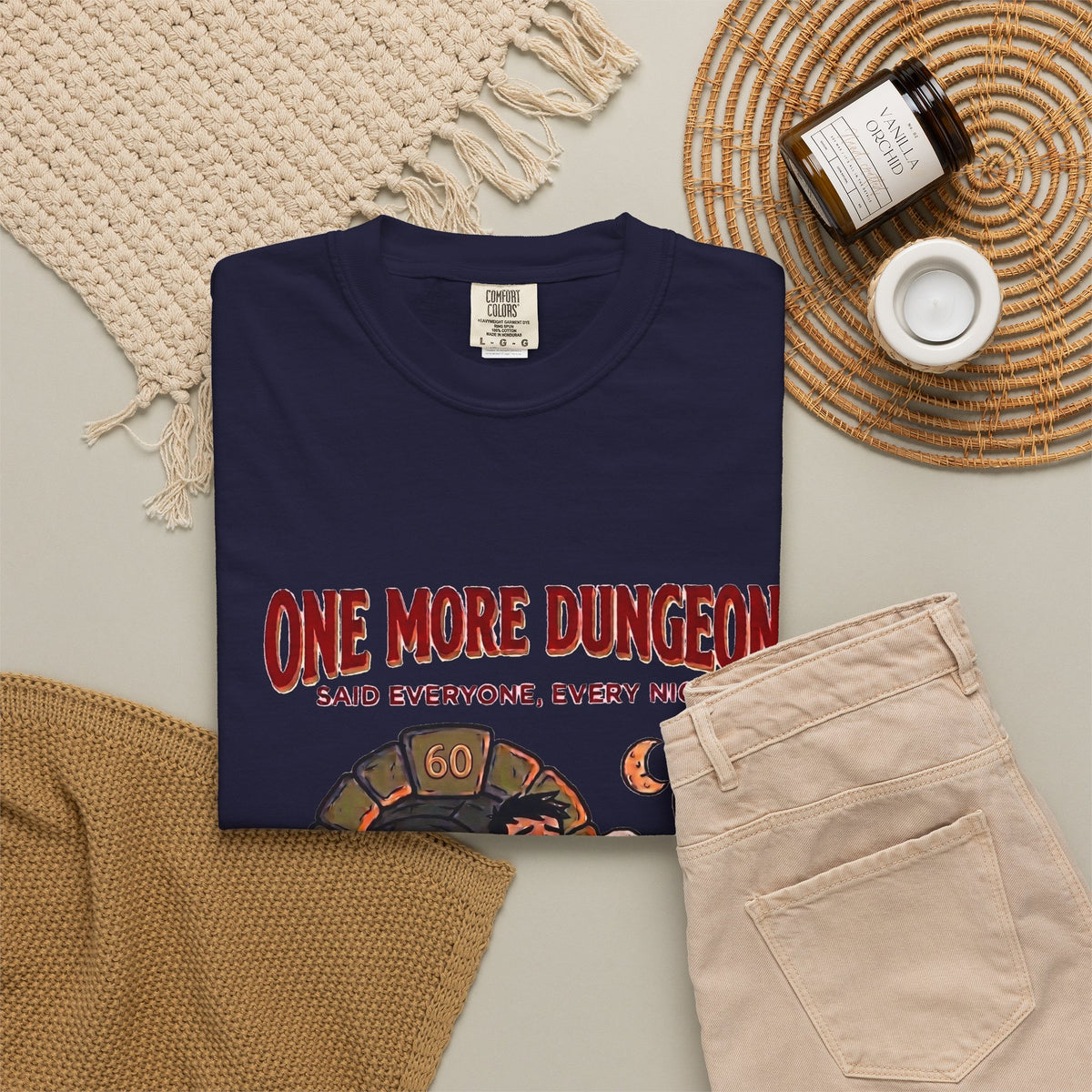 One More Dungeon T-Shirt — Funny RPG Gamer Tee