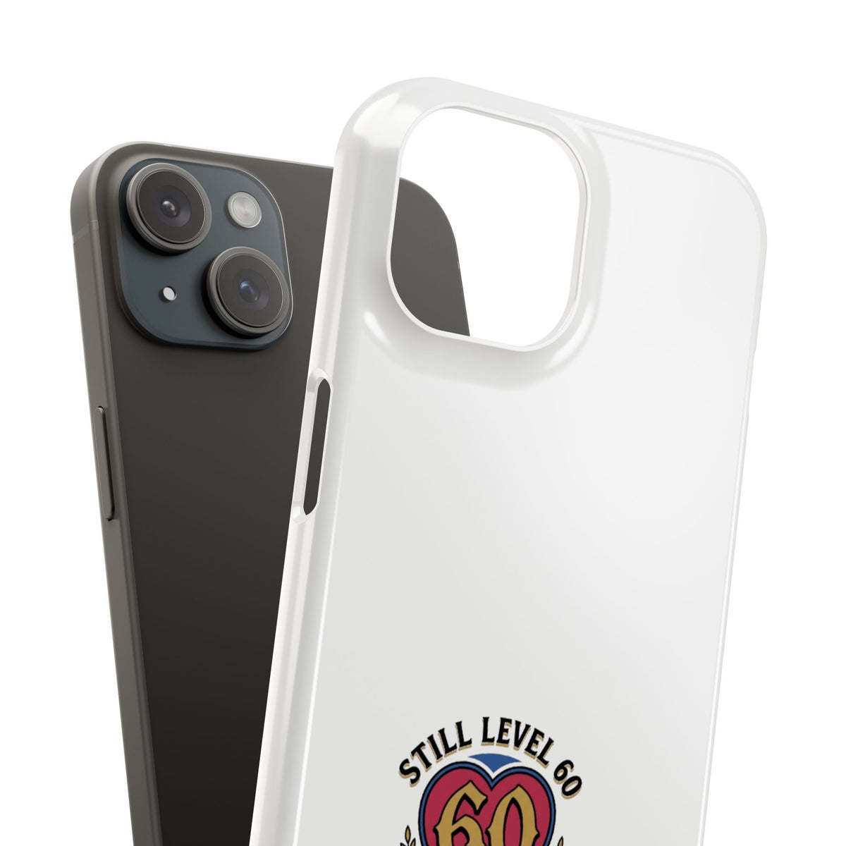 60th Birthday Slim Case — "Still Level 60 in My Heart" Phone Case