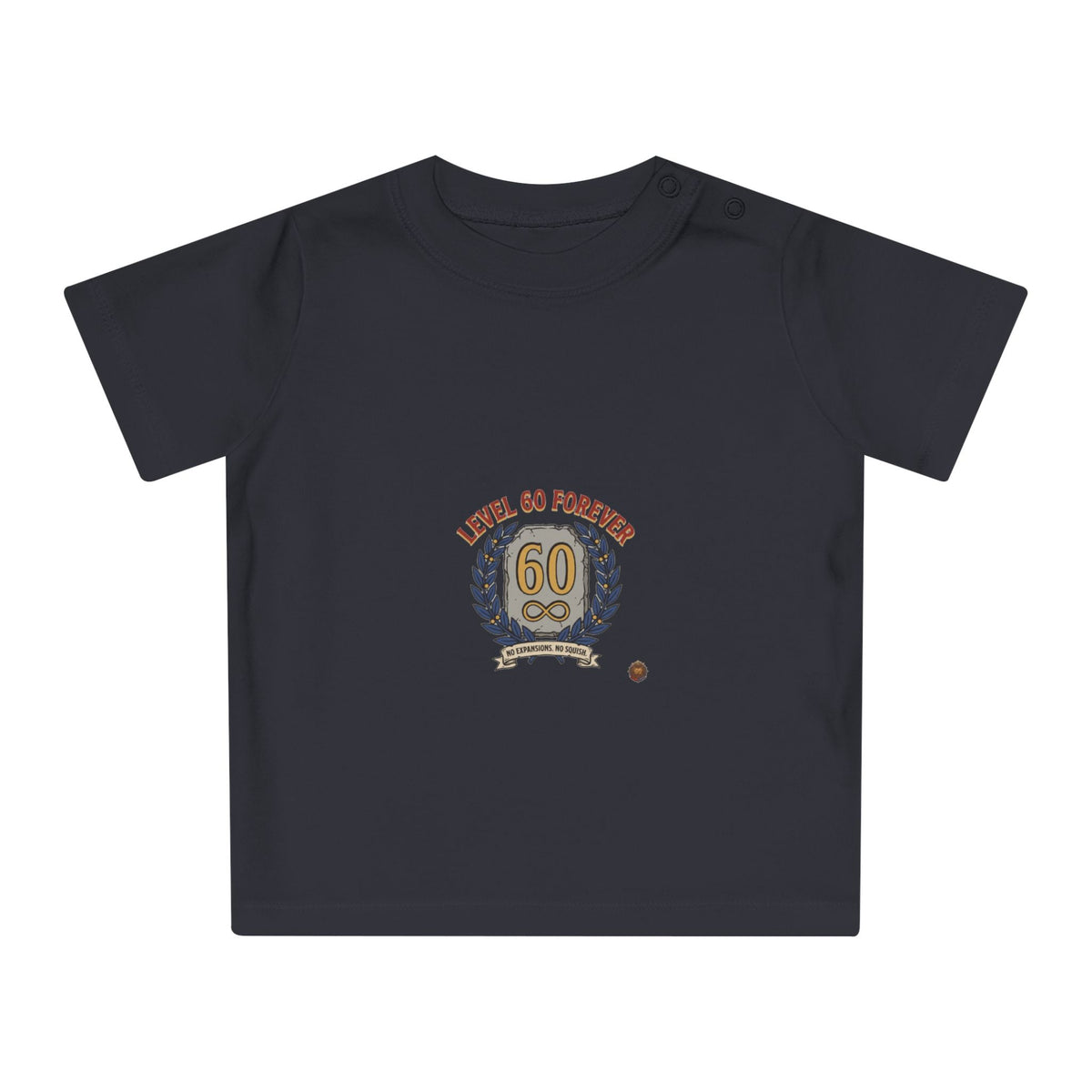 60th Birthday Baby T-Shirt — "Level 60 Forever" Retro Gamer Celebration Tee