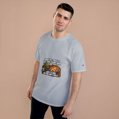 Gamer Meme T-Shirt — "Then You Finally Get That Rare Drop..." Funny RPG Loot Shirt