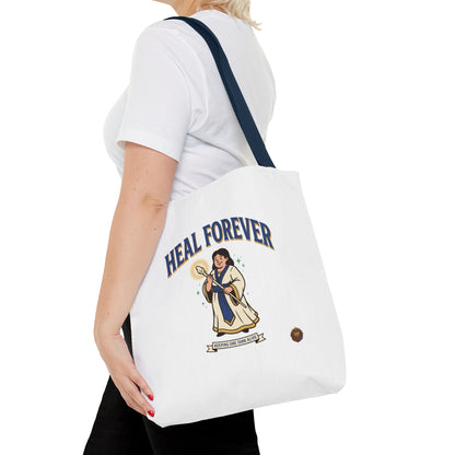 Heal Forever Tote Bag — Cute Cleric RPG Healing Illustration Tote