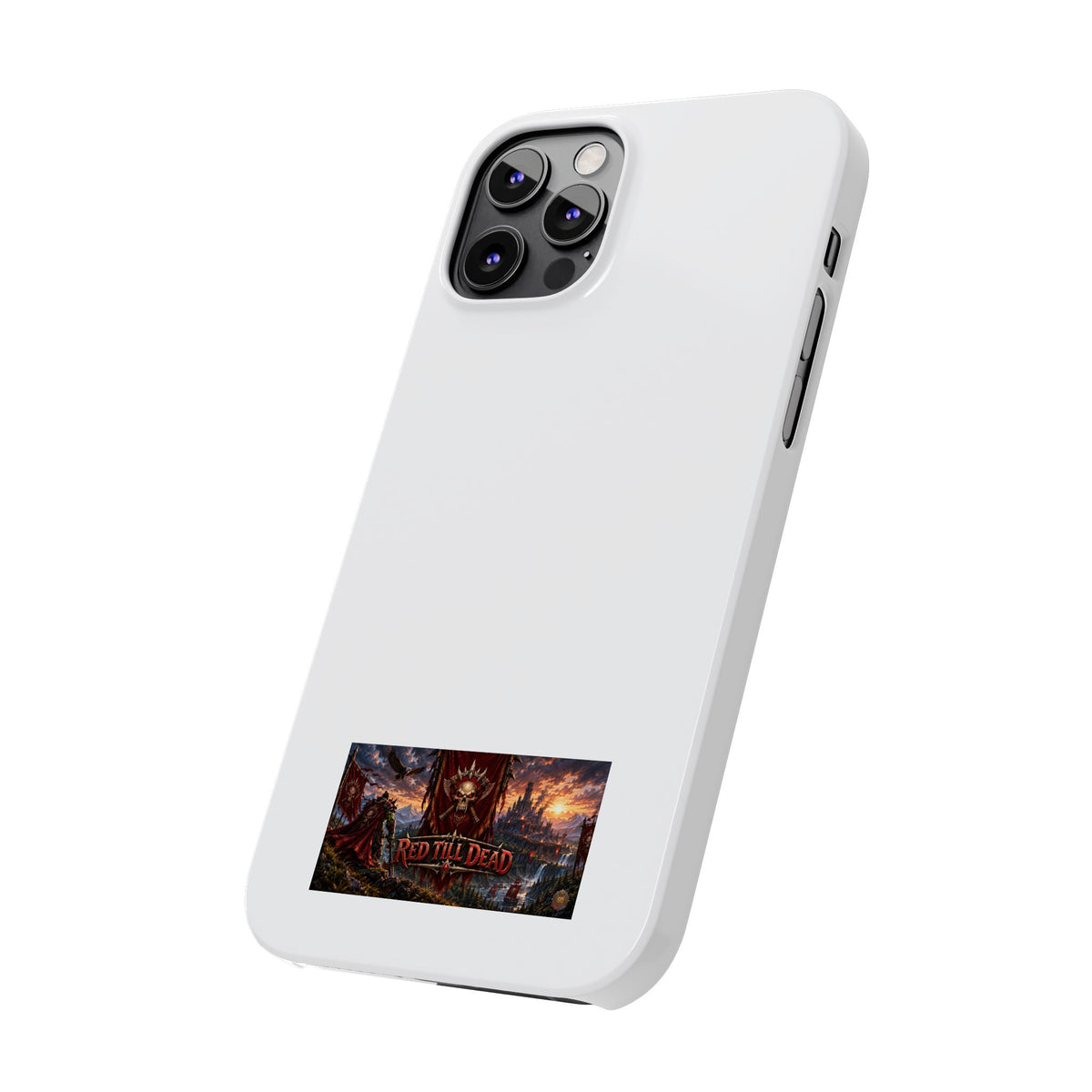 Slim Phone Case — Red Dead Scenic Logo Design