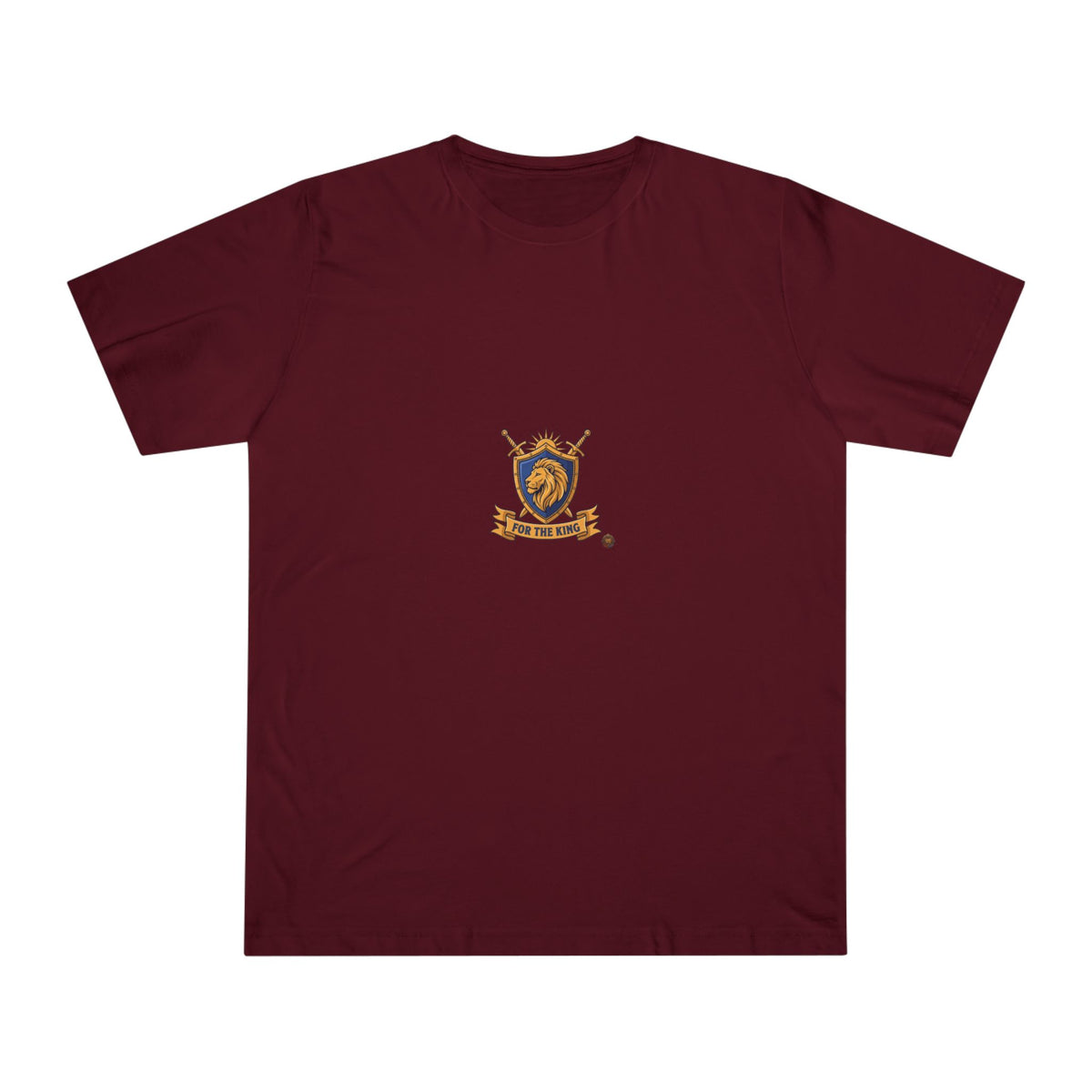 Lion Crest T-Shirt — Medieval Heraldry Emblem Tee