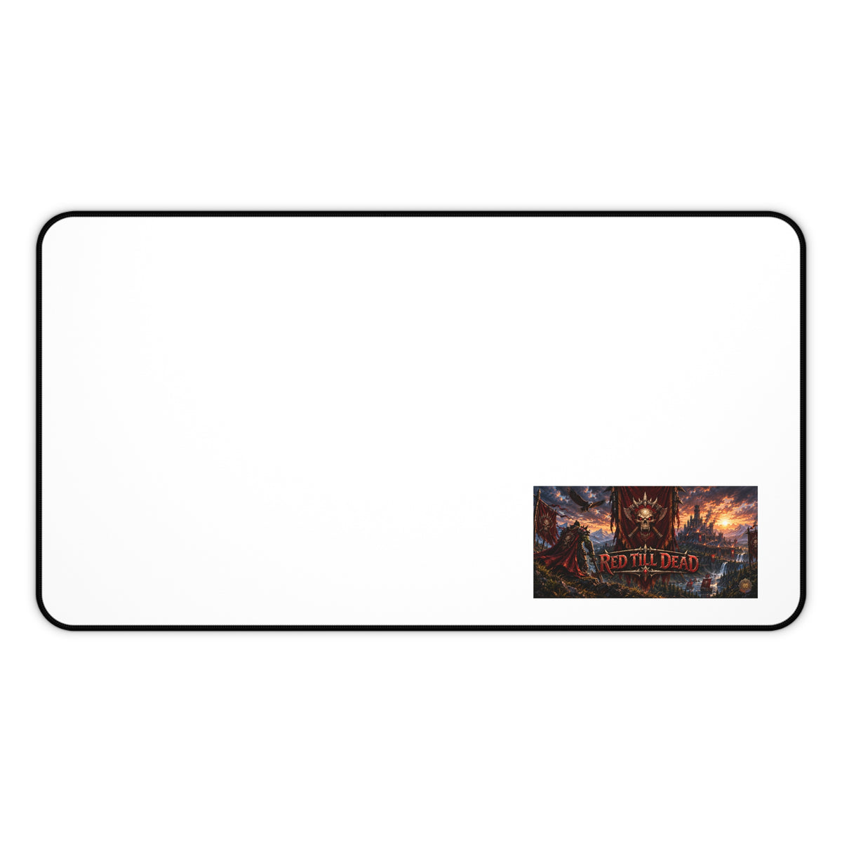 Gaming Desk Mat — Small 'Rise of the Dead' Horror Artwork Mousepad