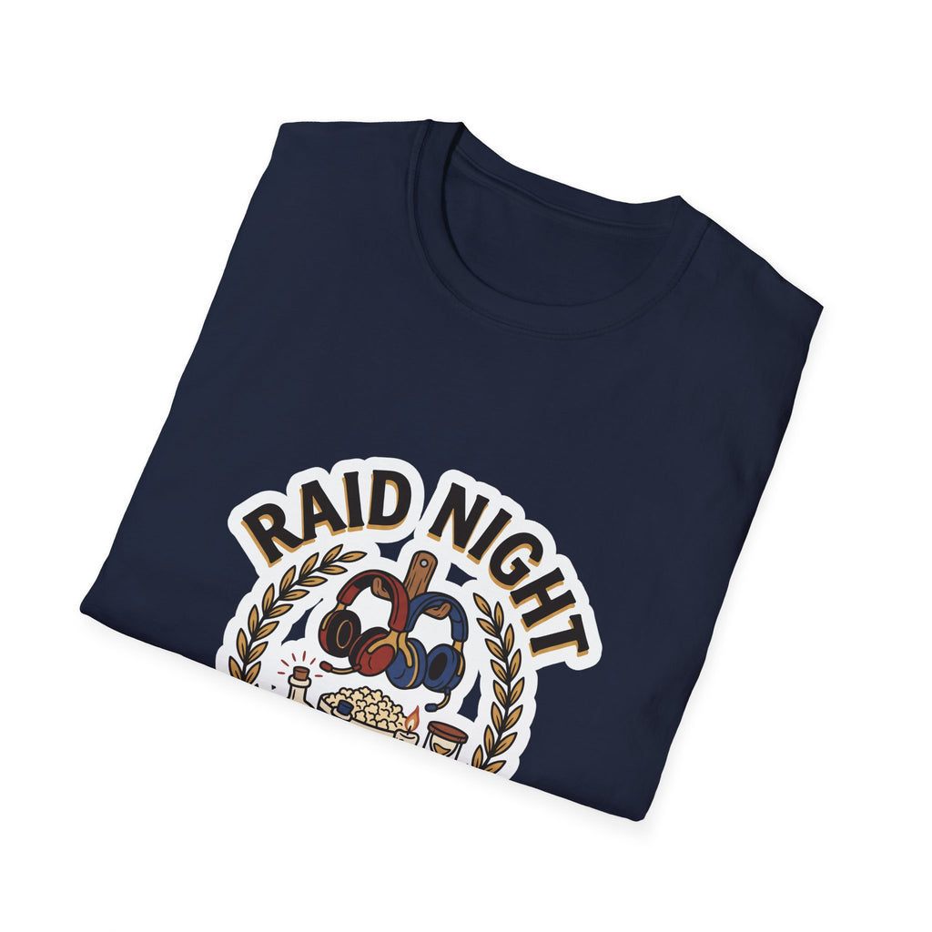 T-Shirt — "Raid Night is Date Night" Retro Gaming Tee