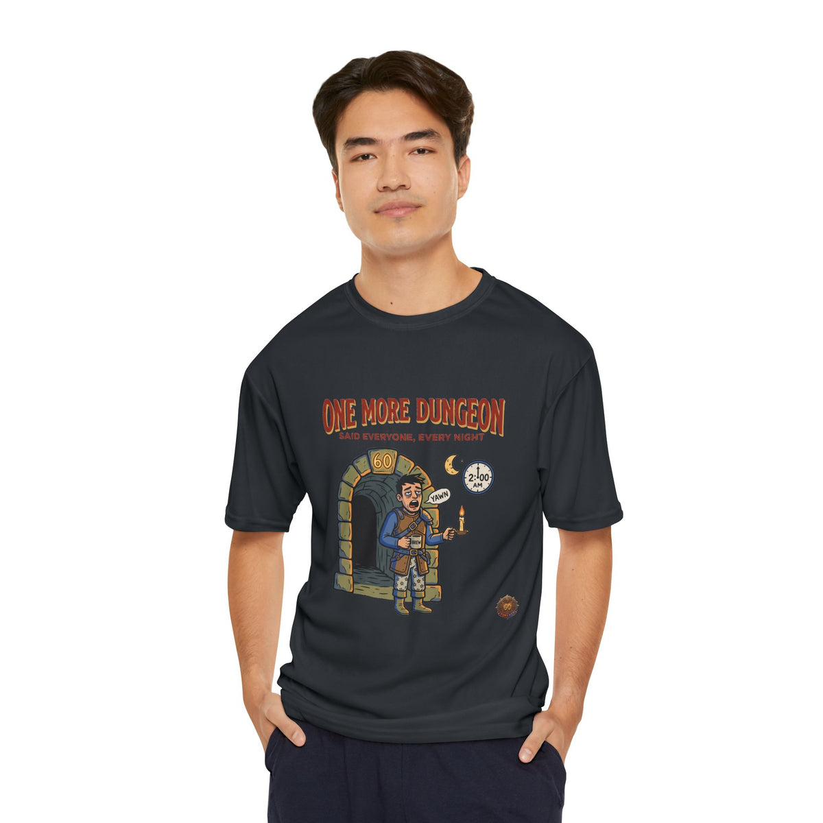 Dungeons & Dice T-Shirt — "One More Dungeon" Gamer Tee