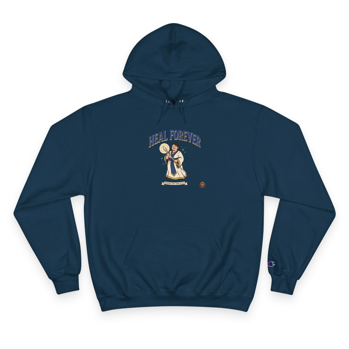 Heal Forever Hoodie - Vintage Angel Graphic Champion Hoodie