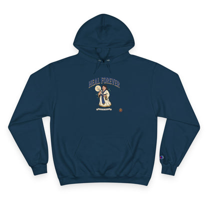 Heal Forever Hoodie - Vintage Angel Graphic Champion Hoodie