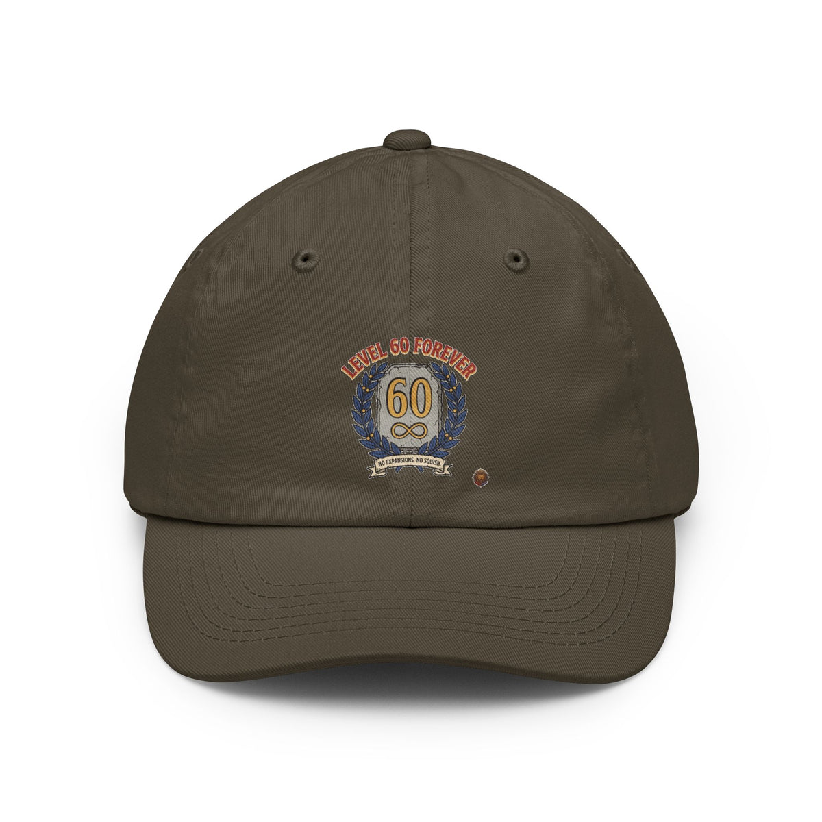 60th Birthday Dad Hat – "Level 60 Forever" Embroidered Cap