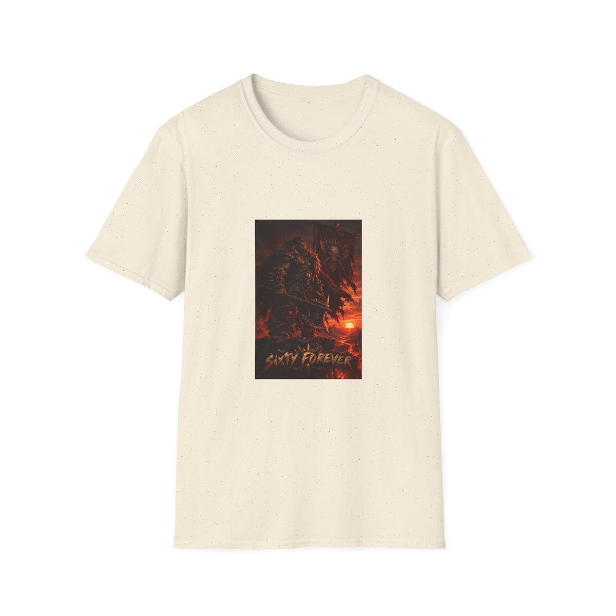T-Shirt — Fiery Demon Night Graphic Tee