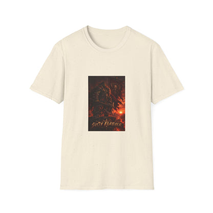 T-Shirt — Fiery Demon Night Graphic Tee