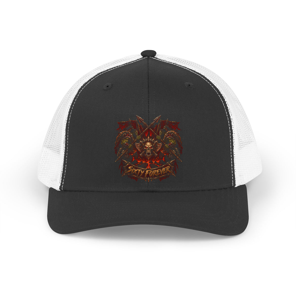 Retro Trucker Hat — 'Stay Forever' Apocalyptic Graphic