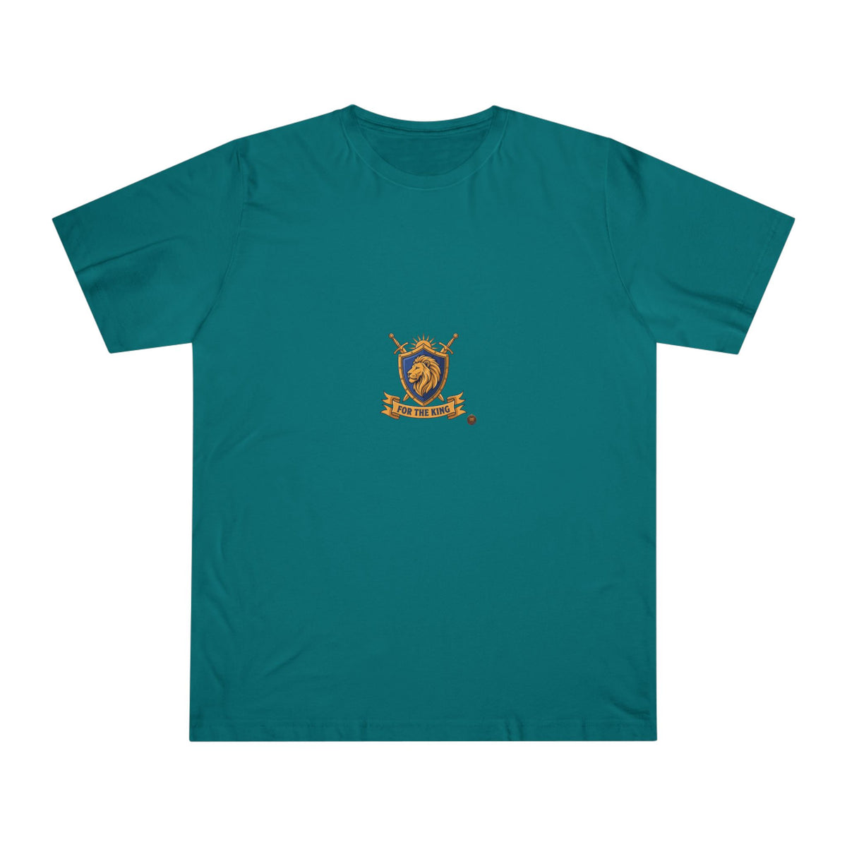 Lion Crest T-Shirt — Medieval Heraldry Emblem Tee