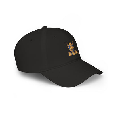 Lion Crest Cap — "For The King" Low Profile Baseball Hat