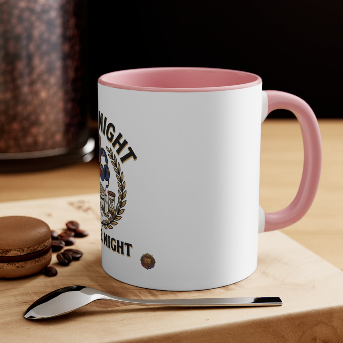 Raid Night Is Date Night Accent Mug — Gamer Couples Coffee Cup, Cozy Date Night Gift