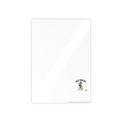 Gloss Poster — 'Heal Forever' Small Religious Art Print