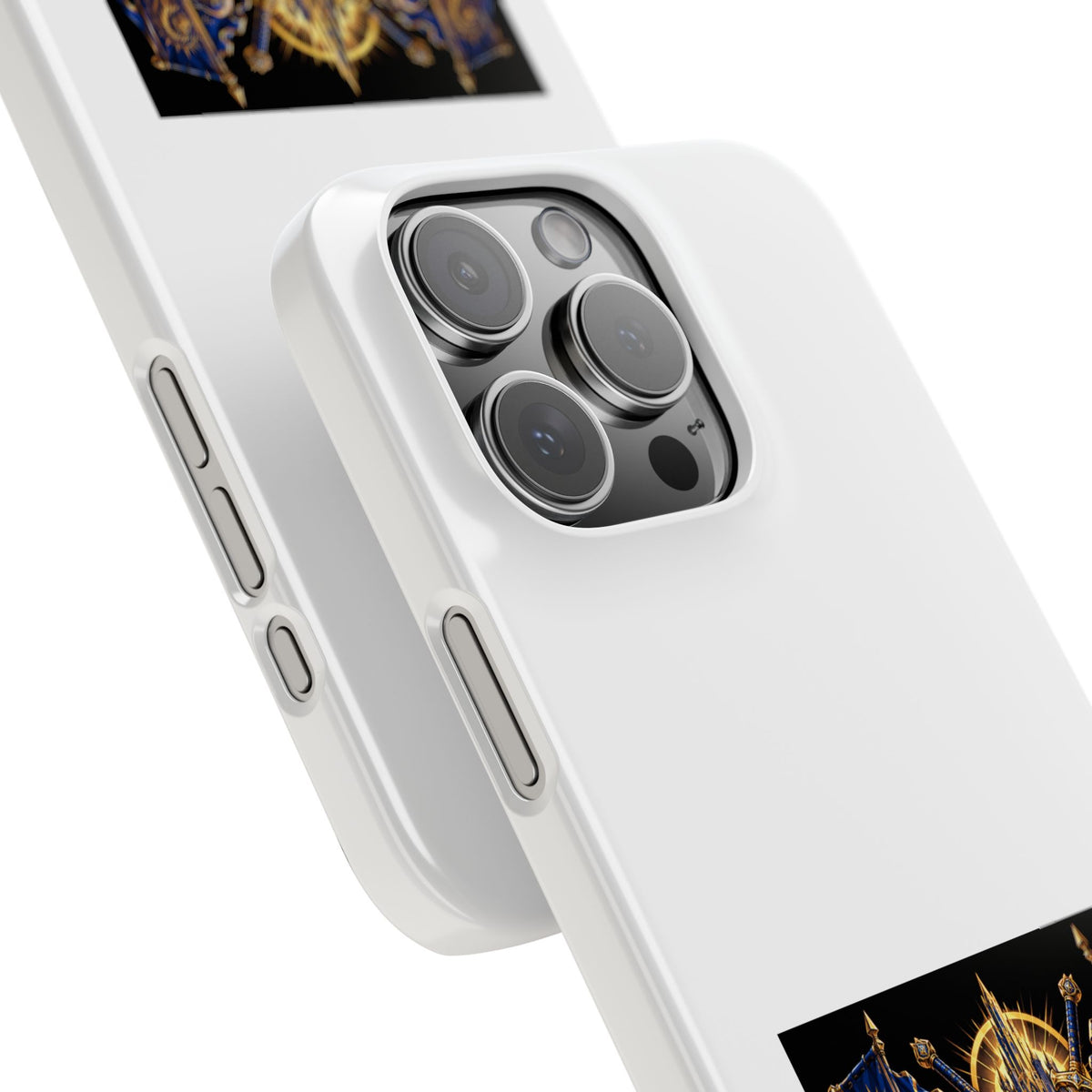 Slim Phone Case — "Sixty Forever" Shield Knight Graphic