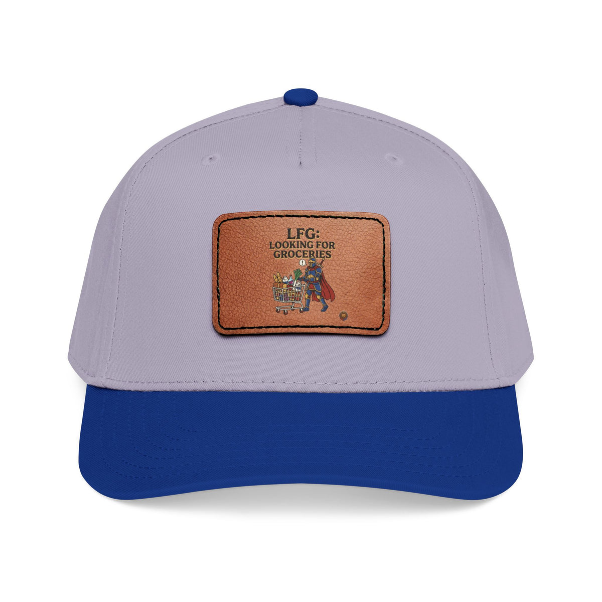 Leather Patch Baseball Cap — 'Need More Greens' Garden Hat