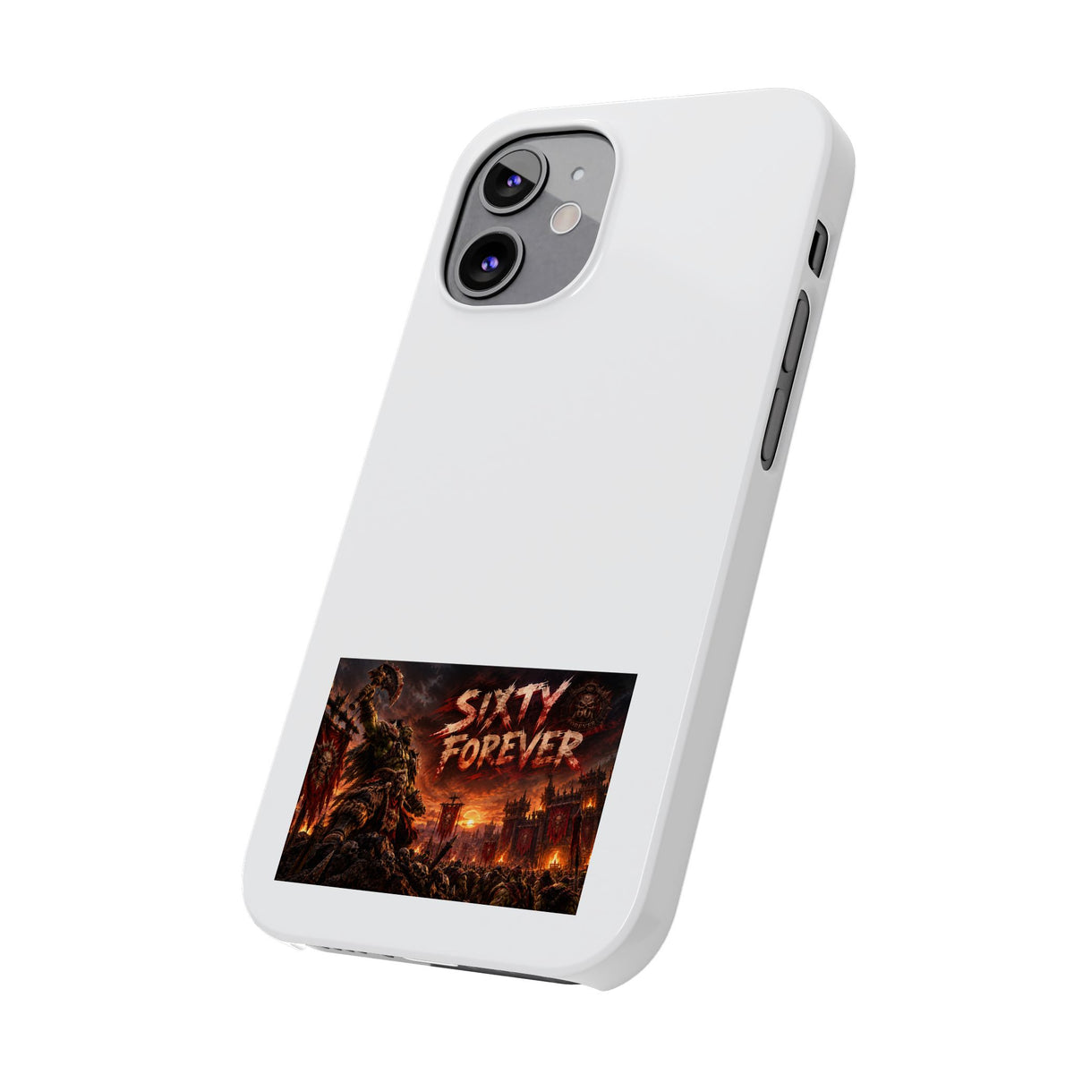 Slim Phone Case — "Sixty Forever" Apocalyptic Artwork