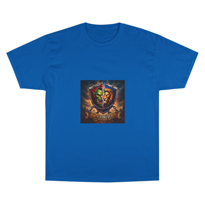 Champion T-Shirt - "Victory Forever" Fantasy Shield Gamer Tee