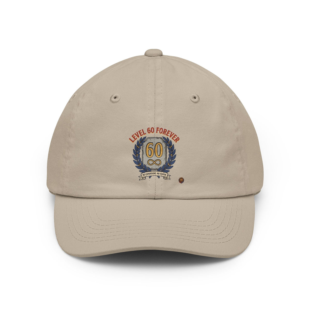 60th Birthday Dad Hat – "Level 60 Forever" Embroidered Cap