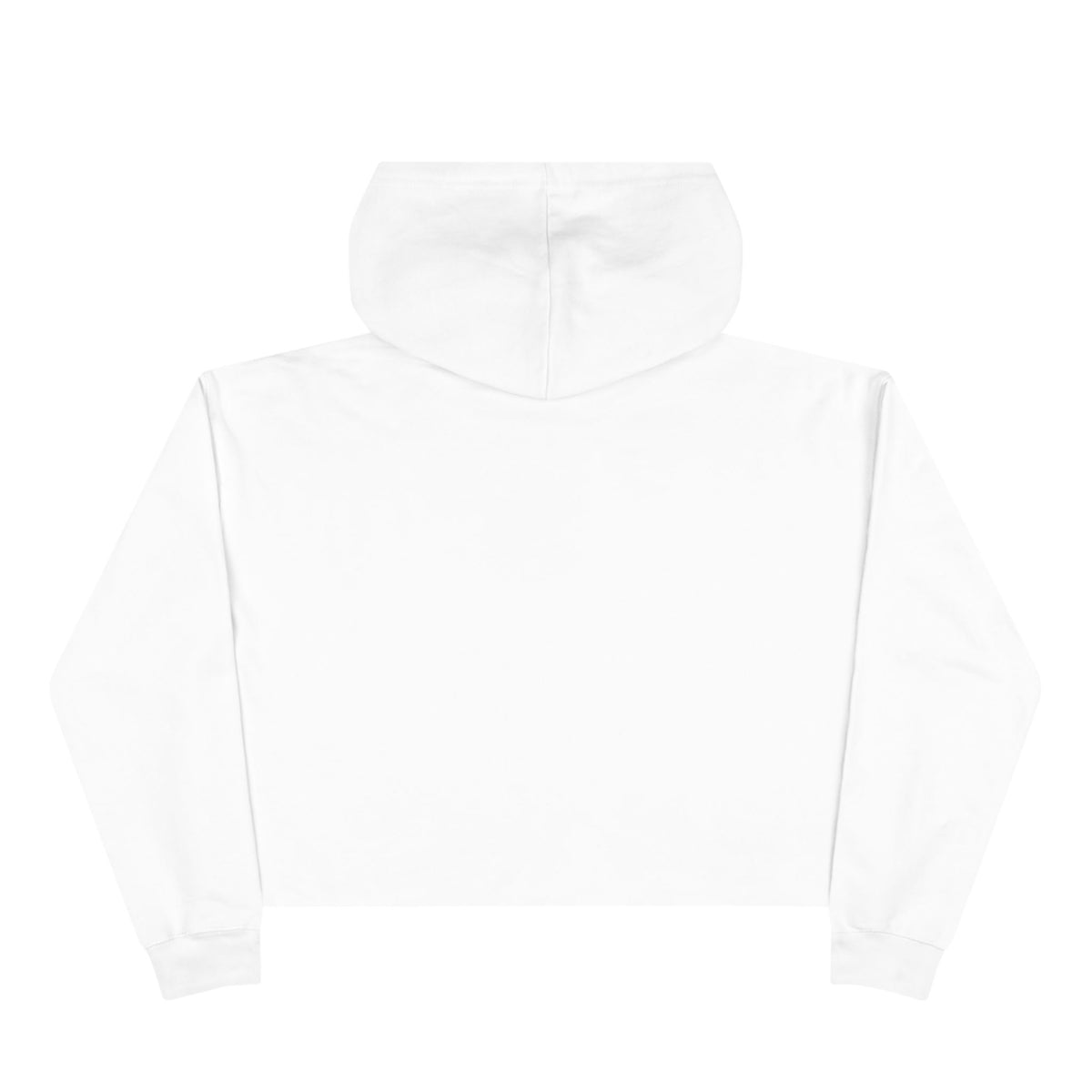 Cropped Hoodie — Dark Fantasy Graphic Crop Hoodie with Epic Battle Scene