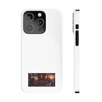 Slim Phone Case — Red Dead Scenic Logo Design