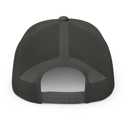 Embroidered Trucker Cap — 'Need Before Greed' Patch