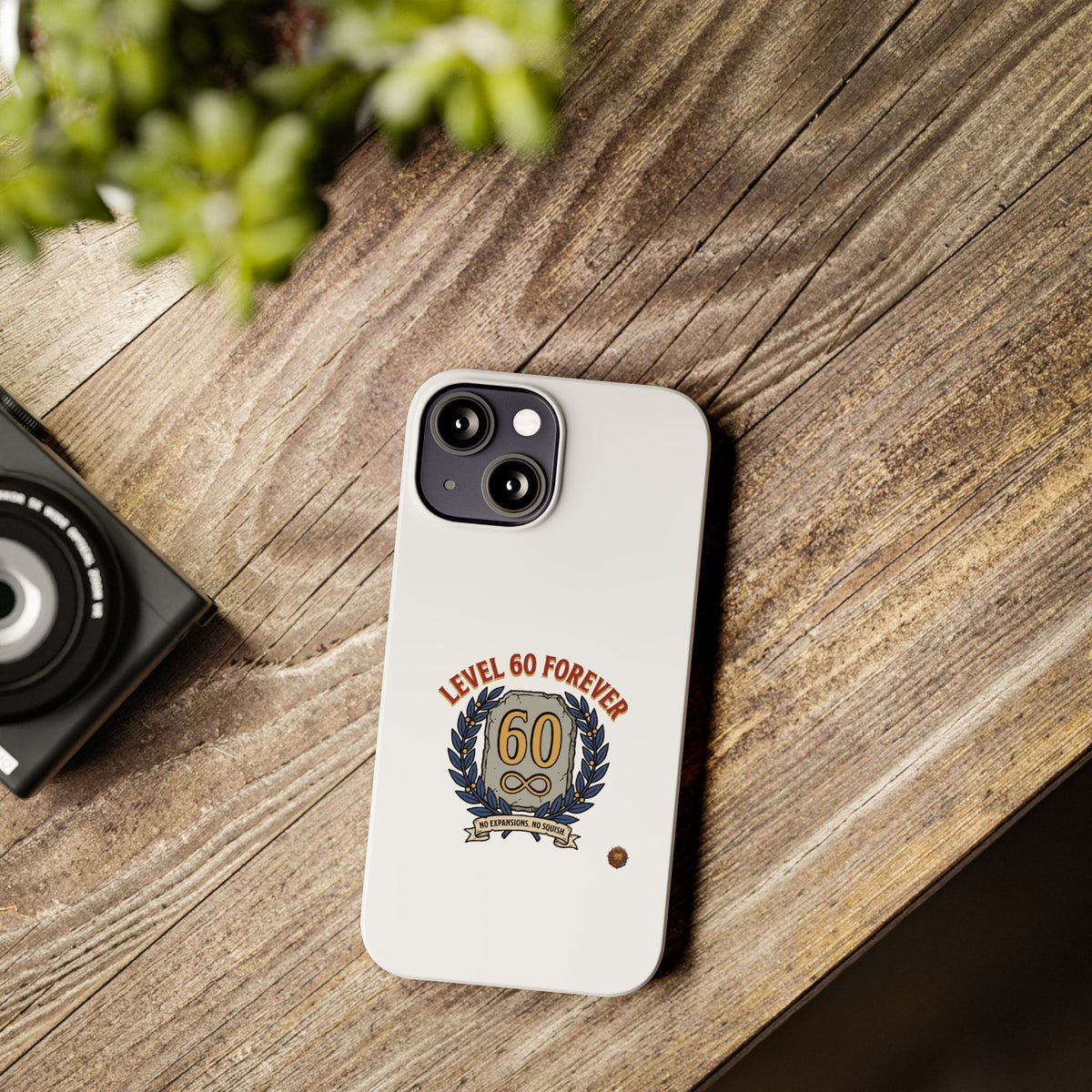 Level 60 Forever Slim Phone Case — 60th Birthday Gift, Milestone Celebration