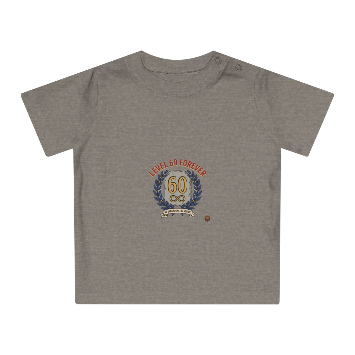 60th Birthday Baby T-Shirt — "Level 60 Forever" Retro Gamer Celebration Tee