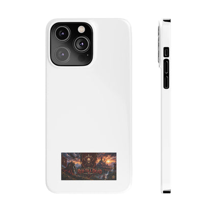 Slim Phone Case — Red Dead Scenic Logo Design