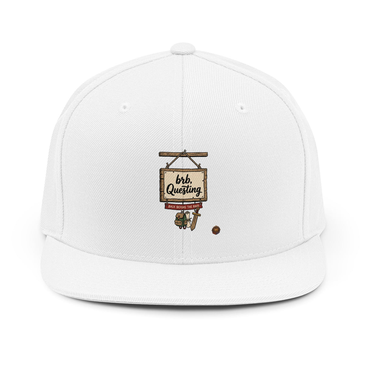 One More Dungeon Snapback Hat — Retro RPG Gamer Cap