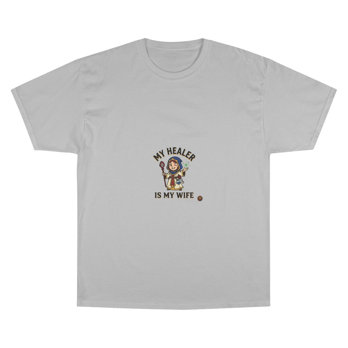 My Healer Is My Wife T-Shirt — Cute Gamer/Healer Wife Tee