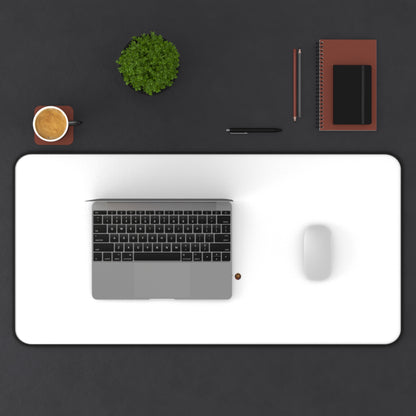 Desk Mat — "I Pull, She Heals" Cute Couple Massage Therapy Desk Pad
