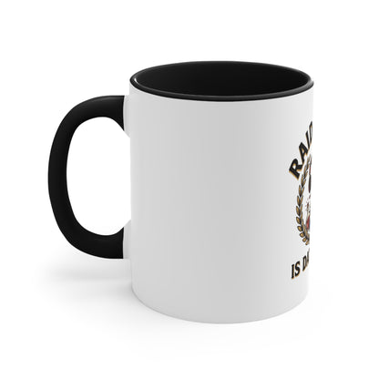 Raid Night Is Date Night Accent Mug — Gamer Couples Coffee Cup, Cozy Date Night Gift